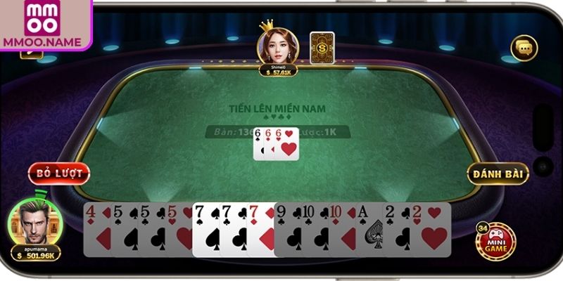 Chia sẻ kinh nghiệm chơi Tiến Lên Miền Nam MMOO