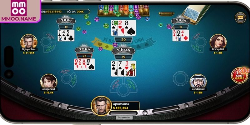 Xì Dách MMOO - Cách Chơi Đỉnh Cao dễ thắng Từ Các Cao Thủ 2 Luật chơi xì dách MMOO
